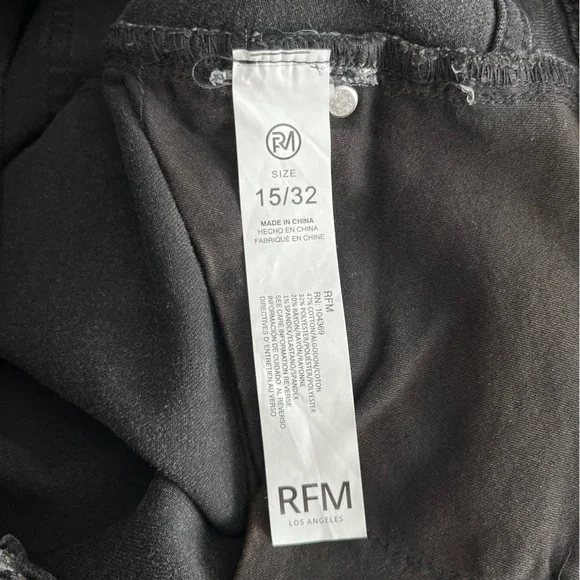 RFM | NWT Wide Leg Jeans in Vintage Black - Picture 6 of 10